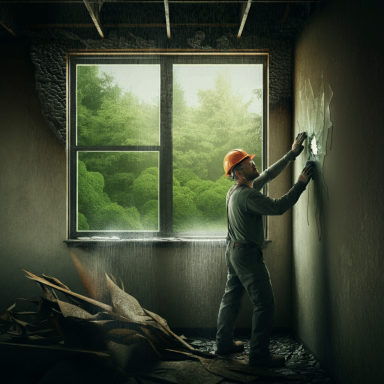 Instant Restoration team performing water damage extraction in Camarillo home