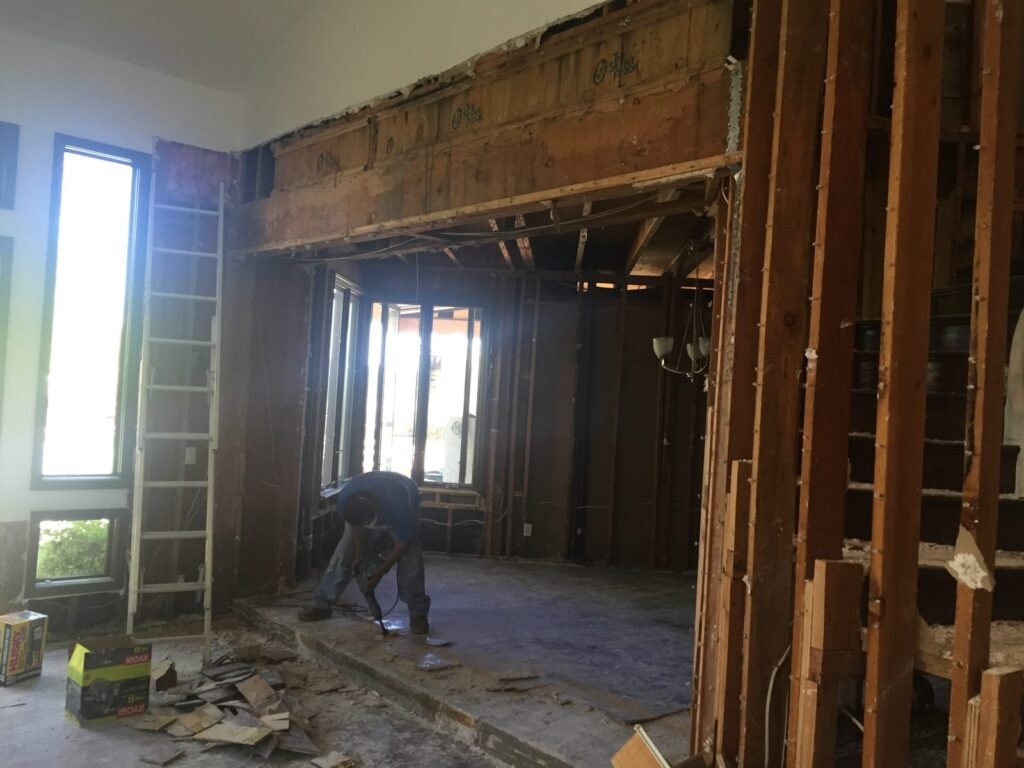 Instant Restoration job (tear-out stage) in Calabasas, CA