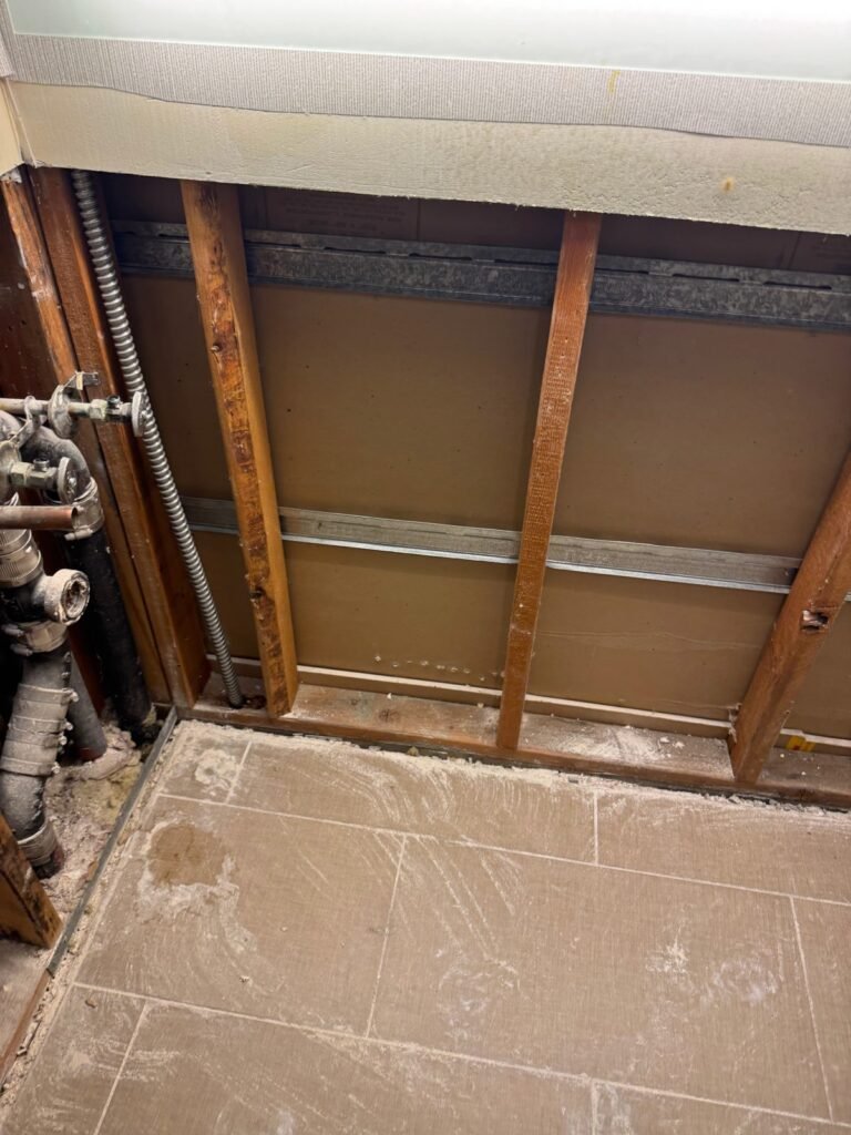 Instant Restoration job (tear-out stage) in Woodland Hills, CA