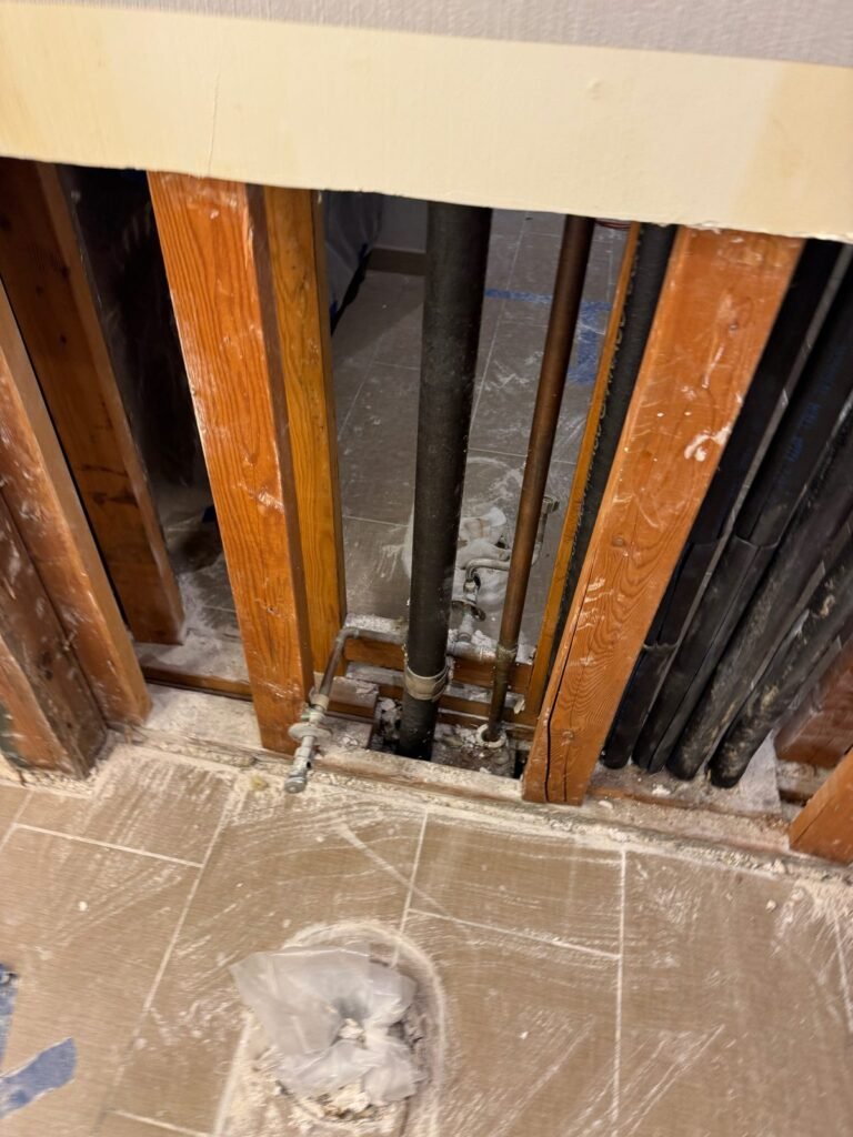 Instant Restoration job (tear-out stage) in Woodland Hills, CA