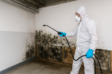 Mold remediation process using HEPA filtration in Agoura hills,